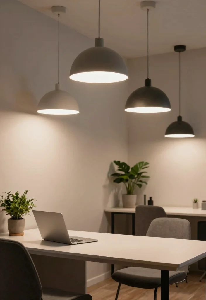 18 Dome Pendant Light Ideas With Modern Elegance - 11. Adjustable Dome Pendant Lights 1