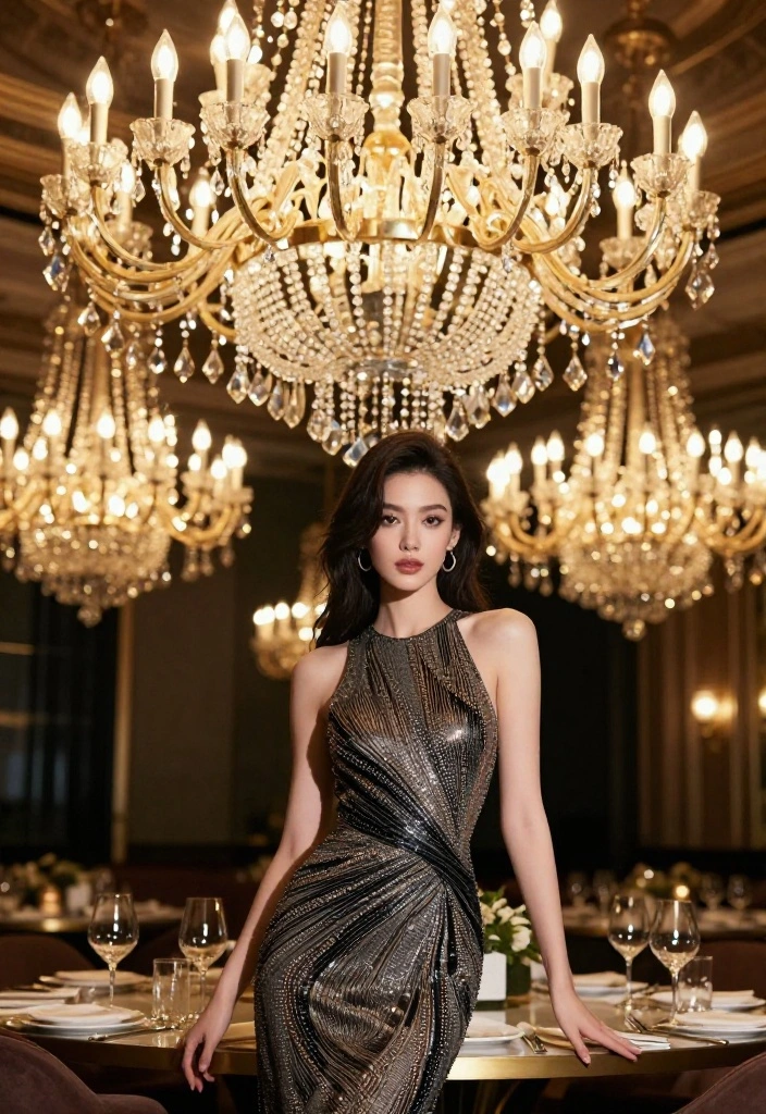 18 Jessica Alba Red Carpet Looks Ideas With Glam Style - 13. Glamorous Statement Lighting 1