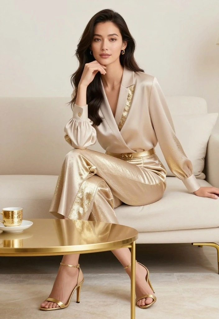 18 Jessica Alba Red Carpet Looks Ideas With Glam Style - 5. Luxe Metallic Accents 1