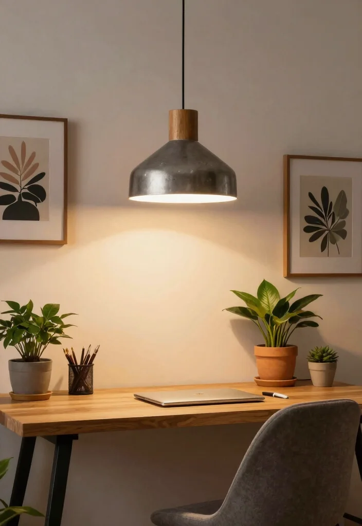 18 Moroccan Pendant Light Ideas With Exotic Glow - 14. Mixed Materials for Eclectic Vibes 1