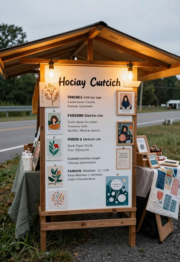 18 Roadside Stand Ideas That Attract Every Customer - 15. Community Connection Elements 1
