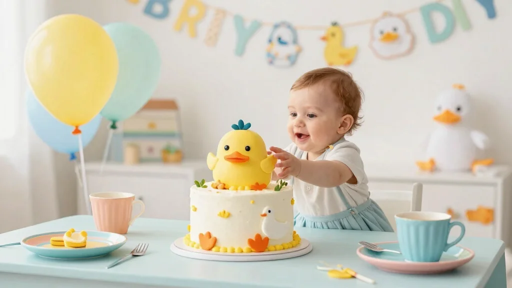 10 One Lucky Duck Smash Cake Designs That Survive Baby's First Smash