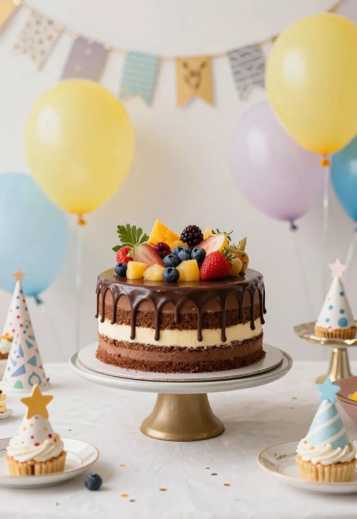 12 60th Birthday Cake for Dad Ideas That Transport to the Venue Intact - 10. Chocolate Drip Cake 1