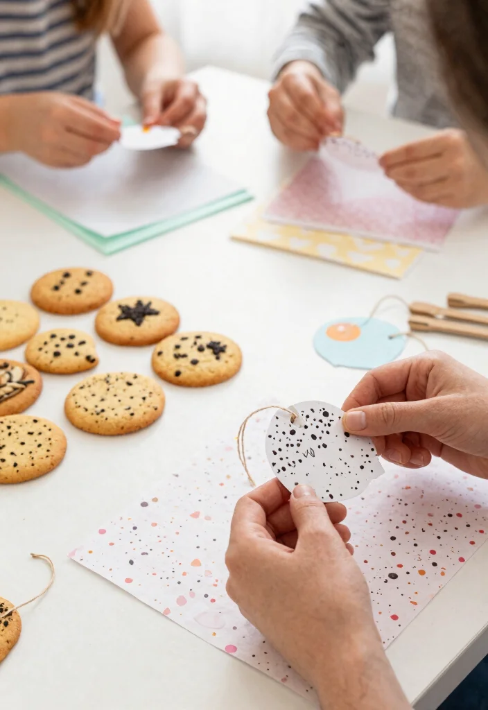 12 Cookie Packaging Design Ideas That Prevent Breakage - 10. Seed Paper Gift Tags 1