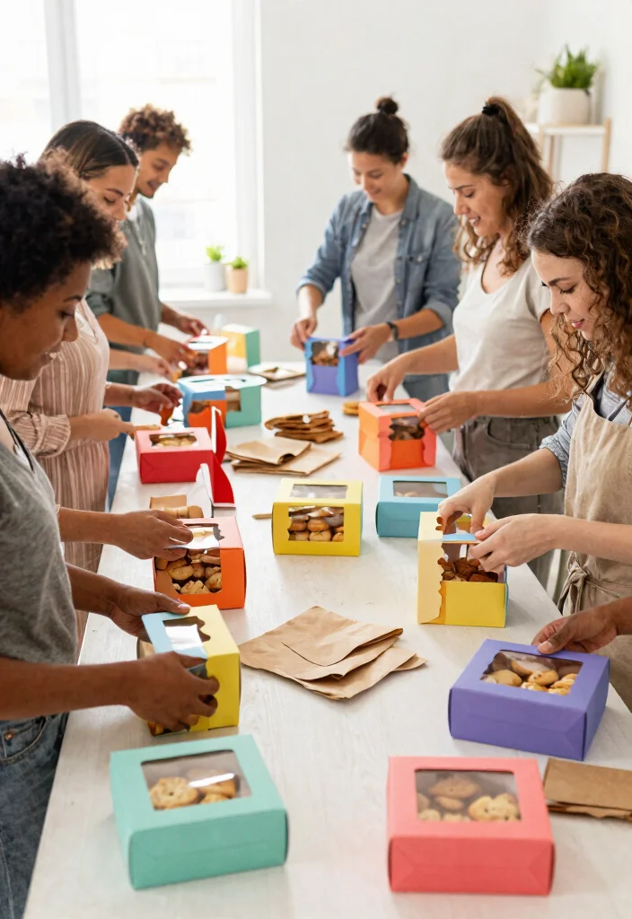 12 Cookie Packaging Design Ideas That Prevent Breakage - 9. Pop-Up Cookie Boxes 1