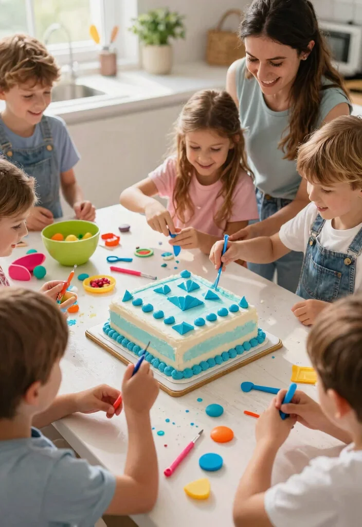 12 Easy Minecraft Cake Ideas for Beginners With No Special Tools - 5. Diamond Block Cake 1