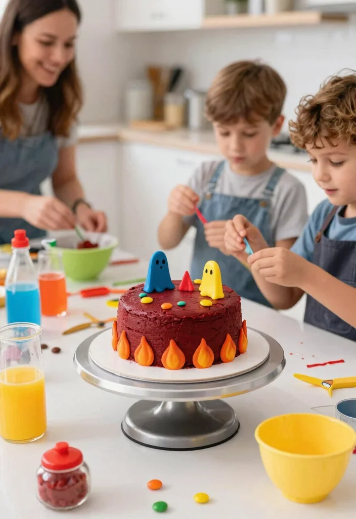 12 Easy Minecraft Cake Ideas for Beginners With No Special Tools - 9. Nether Cake 1