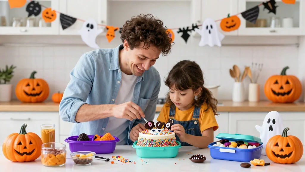 12 Halloween Bento Cake Ideas With Spooky Details Without Piping Skills