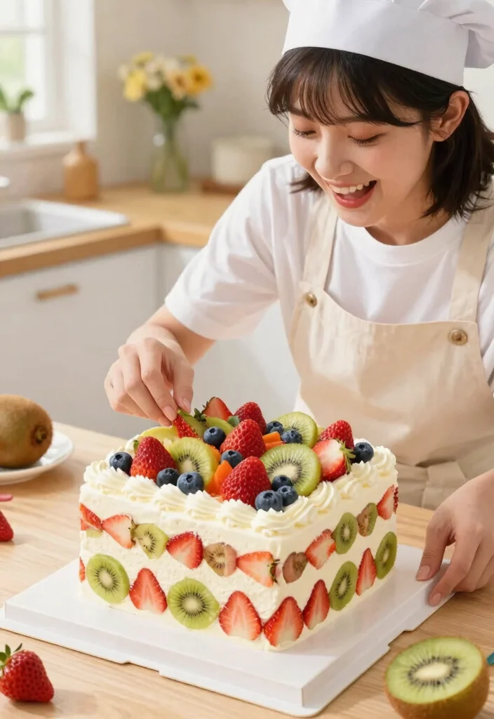 12 Heart Cake With Picture Ideas That Don't Bubble - 6. Fruit-Infused Heart Cake 1