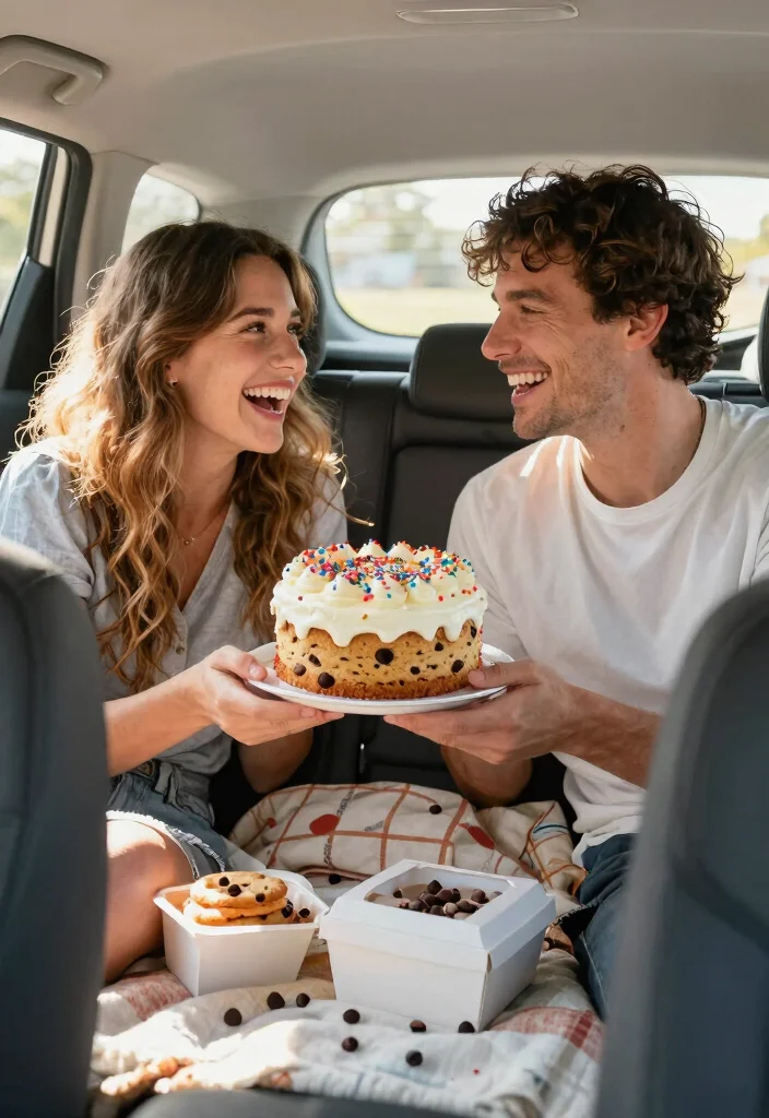 12 Mini Cake for Boyfriend Ideas That Survive a 2-Hour Drive - 1. Chocolate Chip Cookie Dough Mini Cakes 1