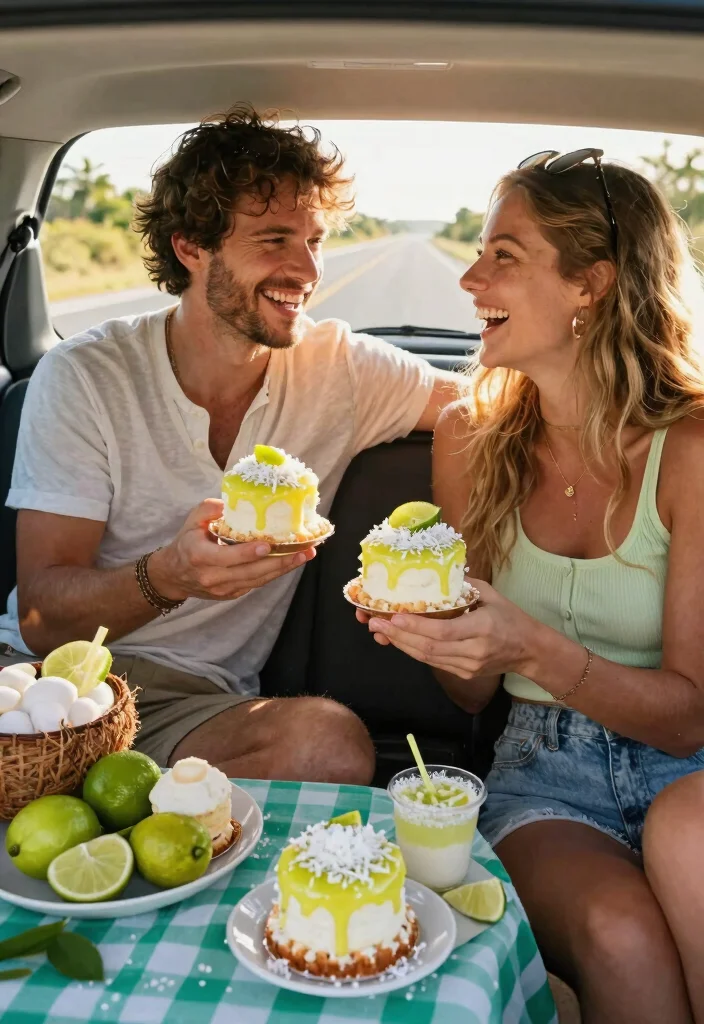 12 Mini Cake for Boyfriend Ideas That Survive a 2-Hour Drive - 11. Coconut Lime Mini Cakes 1