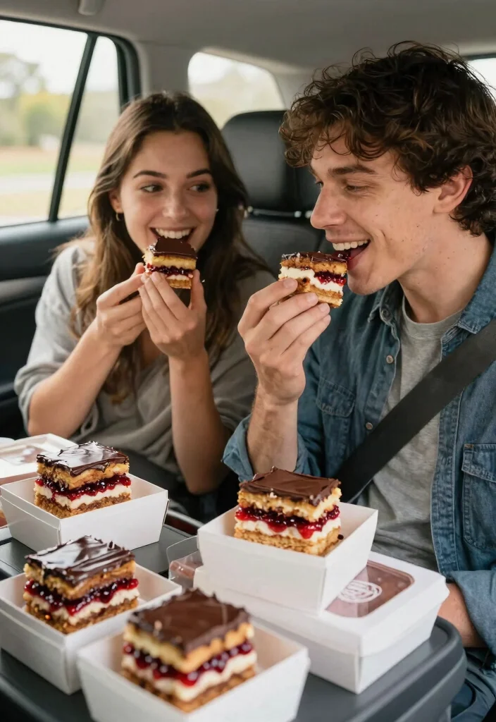 12 Mini Cake for Boyfriend Ideas That Survive a 2-Hour Drive - 8. Peanut Butter & Jelly Mini Cakes 1