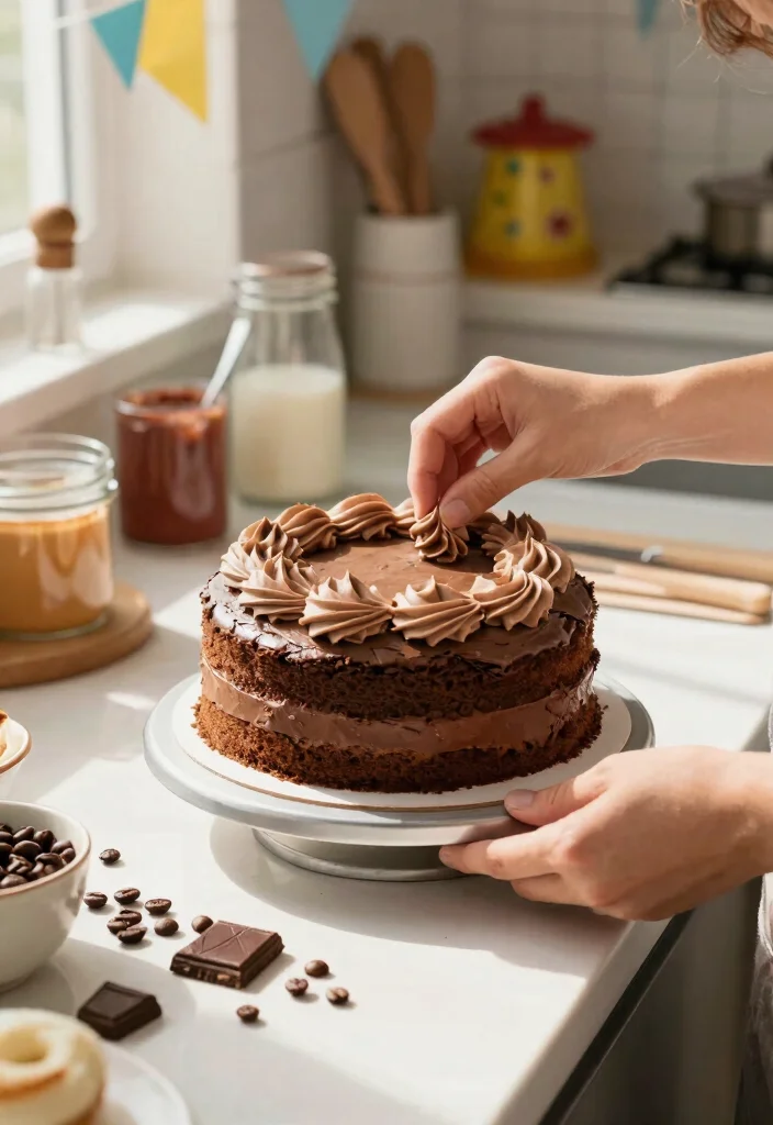 14 Happy Birthday Bento Cake for Boyfriend Ideas Made With 1 Bowl - 10. Mocha Coffee Cake 1