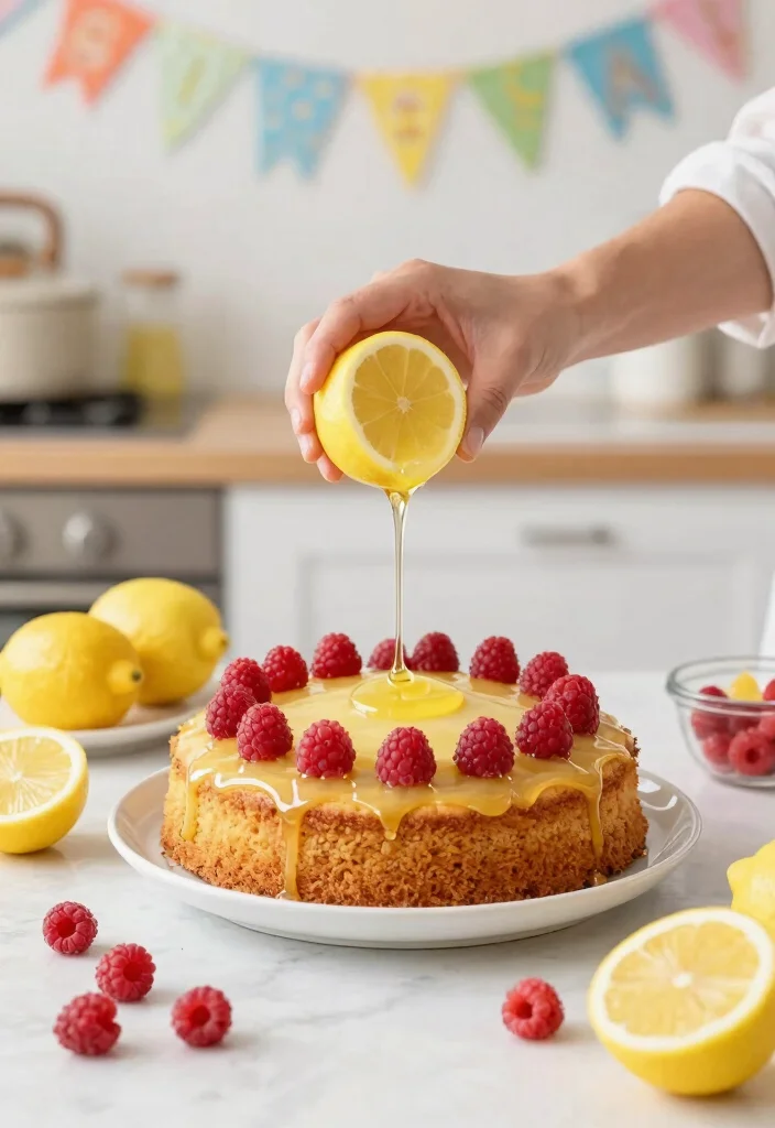 14 Happy Birthday Bento Cake for Boyfriend Ideas Made With 1 Bowl - 11. Raspberry Lemonade Cake 1