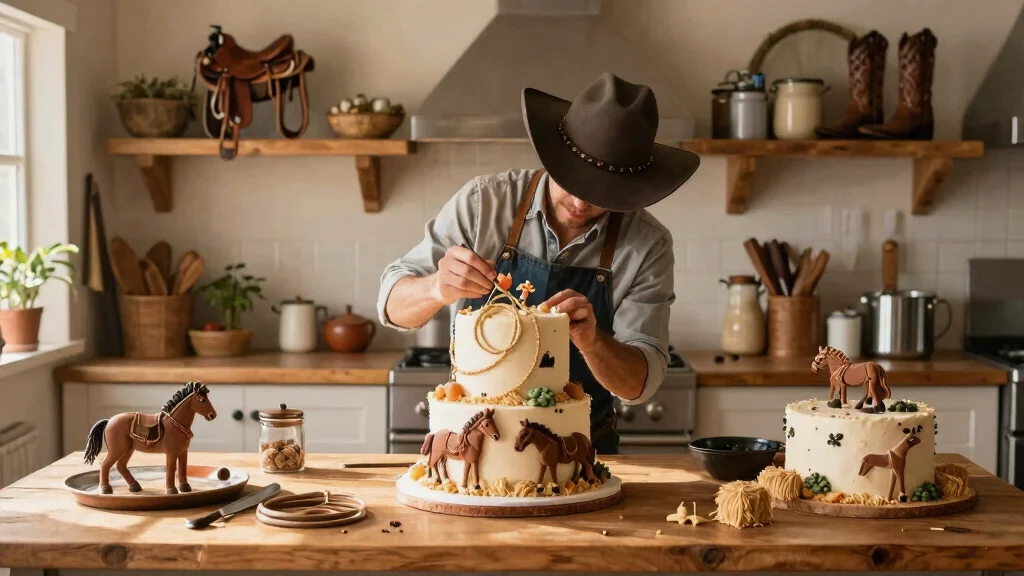 14 Rodeo Cake Ideas With Decorations That Stay Upright