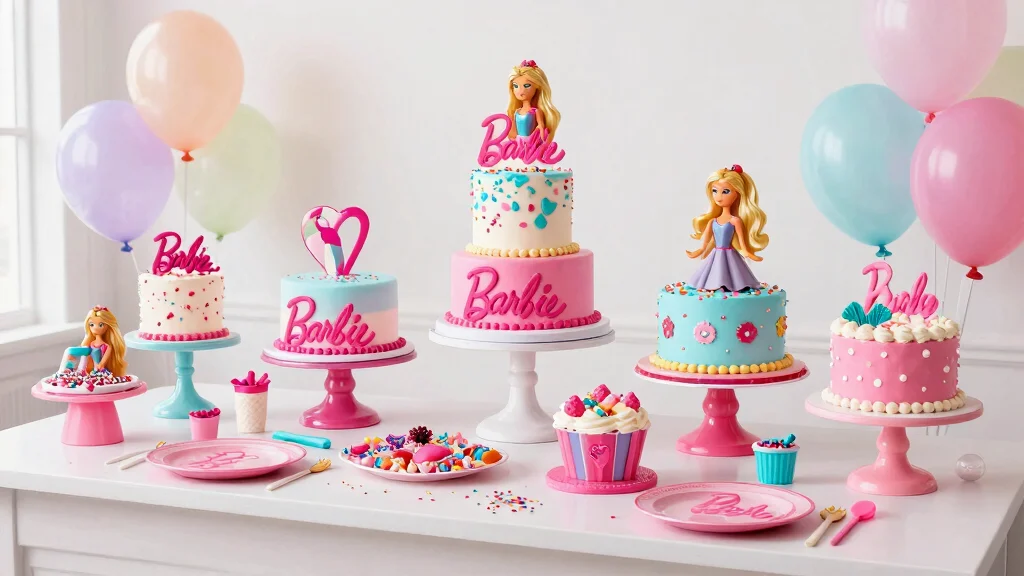 15 Barbie Birthday Party Cake Ideas Without Needing a Doll Pan