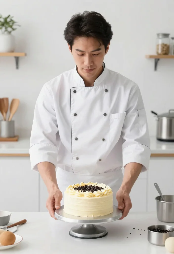 15 Bento Cake Design Ideas for Men Ready in 30 Minutes - 15. Vanilla Bean Elegance 1