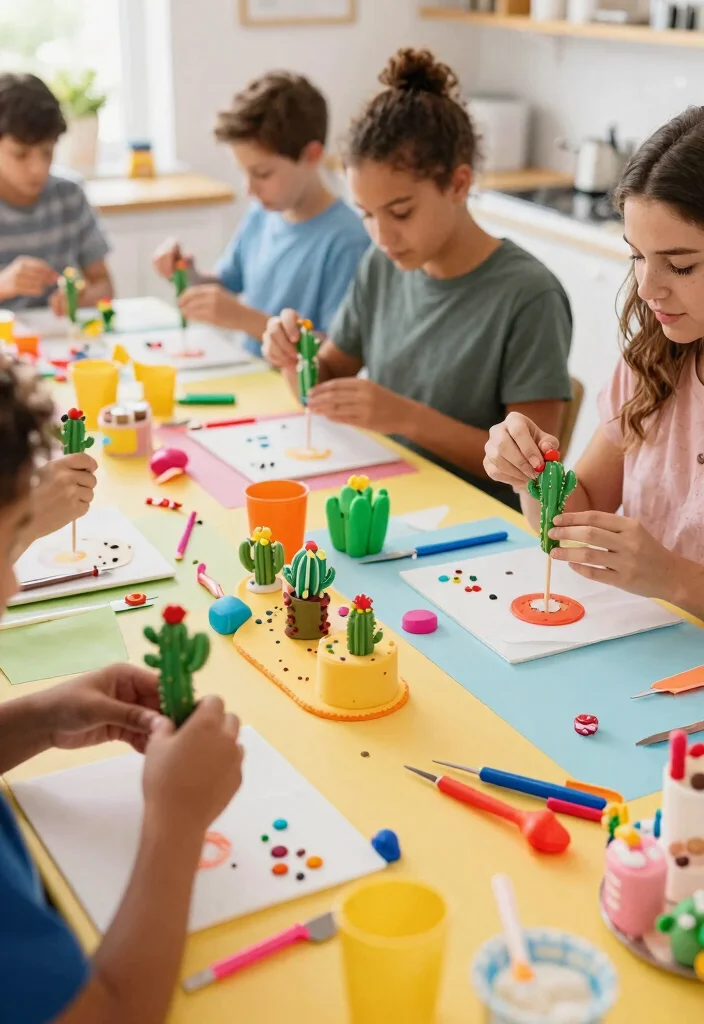 15 Cactus Cake Pops That Hold Shape Without a Mold - 10. Cactus Cake Pops with Fondant Details 1