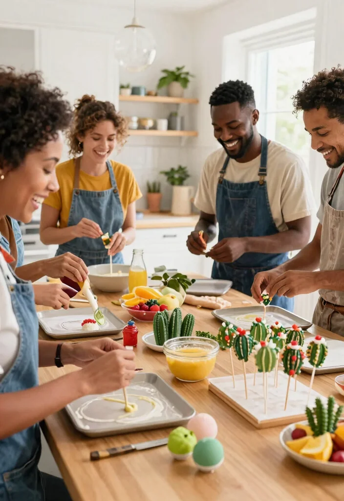 15 Cactus Cake Pops That Hold Shape Without a Mold - 12. Vegan Cactus Cake Pops 1