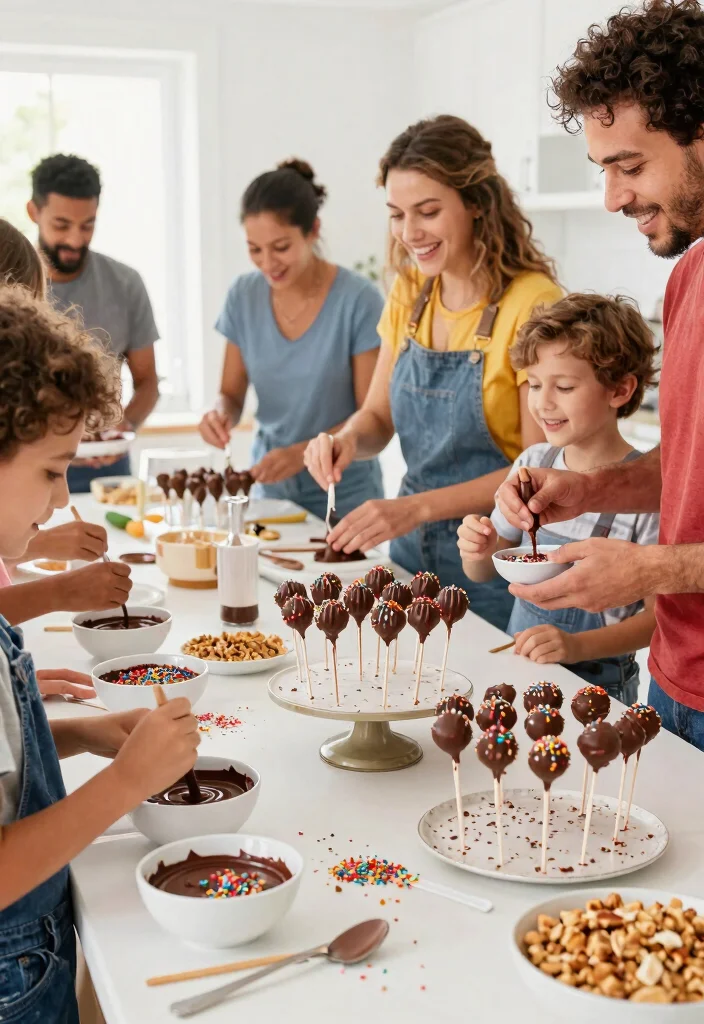 15 Cactus Cake Pops That Hold Shape Without a Mold - 3. Chocolate-Dipped Cactus Cake Pops 1