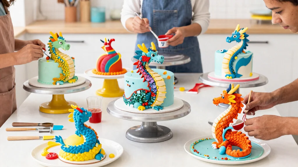 15 Dragon Cake Ideas That Keep Their Structure