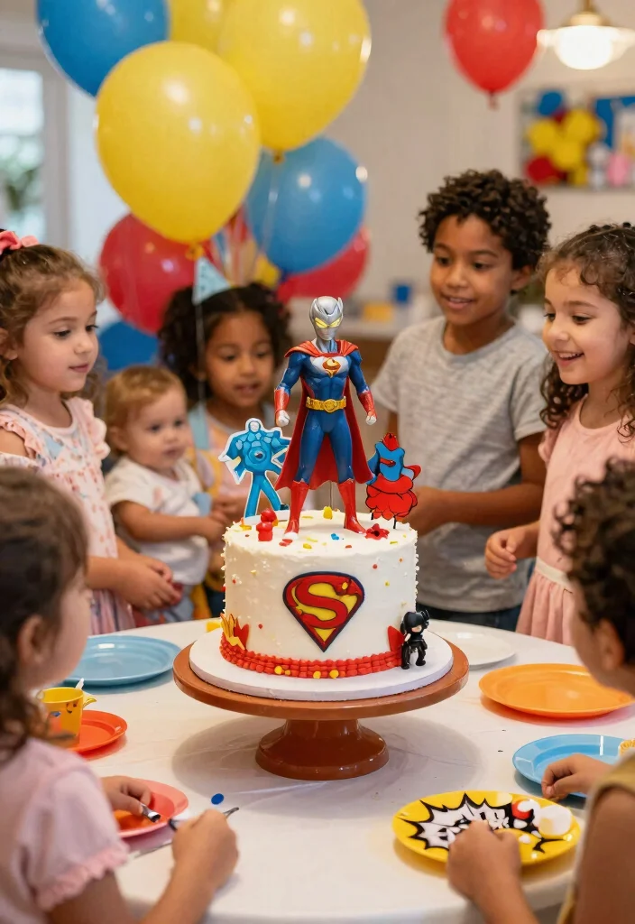 15 Nappy Cake Ideas That Hold Together for the Whole Shower - 11. Superhero Nappy Cake 1