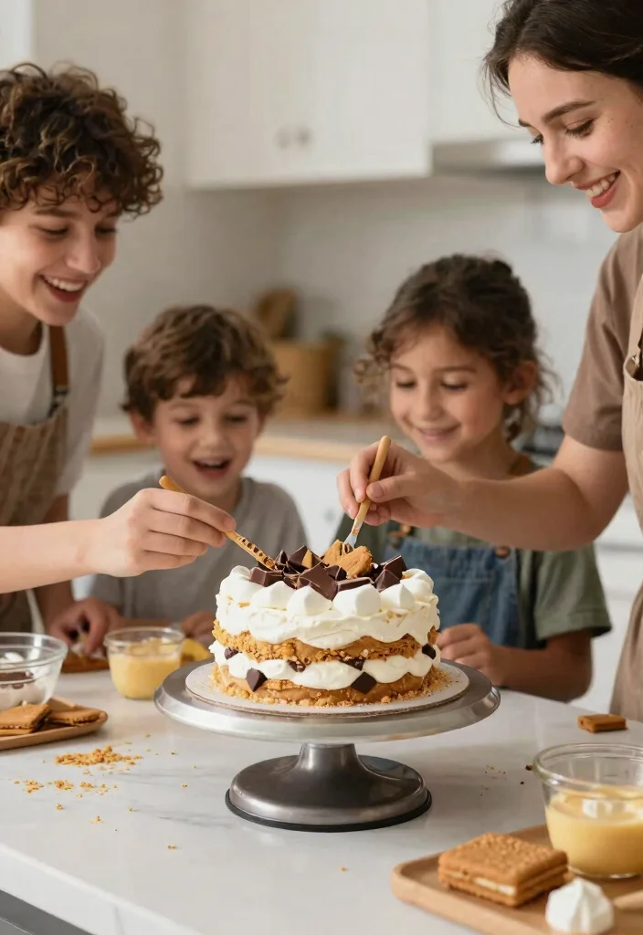 15 Simple Birthday Cake Recipes With Store-Bought Frosting - 5. S'mores Cake Delight 1