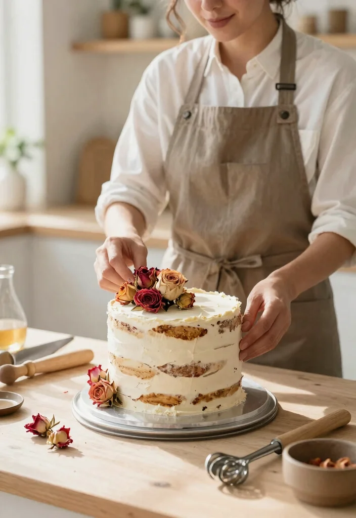 15 Wedding Cake Roses That Hold Their Shape in Summer Heat - 14. Dried Roses 1