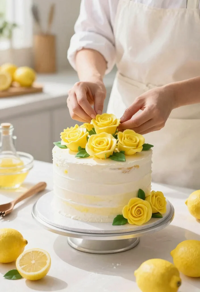 15 Wedding Cake Roses That Hold Their Shape in Summer Heat - 4. Lemon Yellow Roses 1
