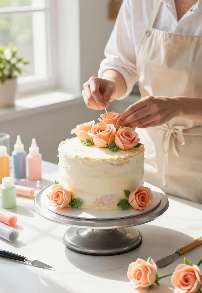 15 Wedding Cake Roses That Hold Their Shape in Summer Heat - 6. Peach Roses 1