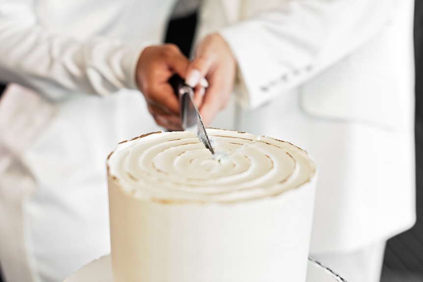 7 steps for cutting cake proposals