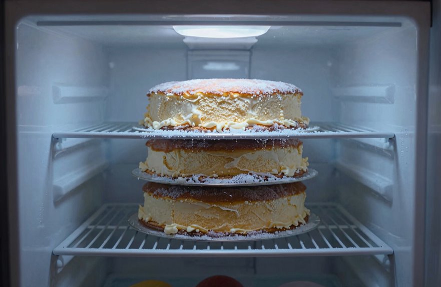back freezer stays ice cold