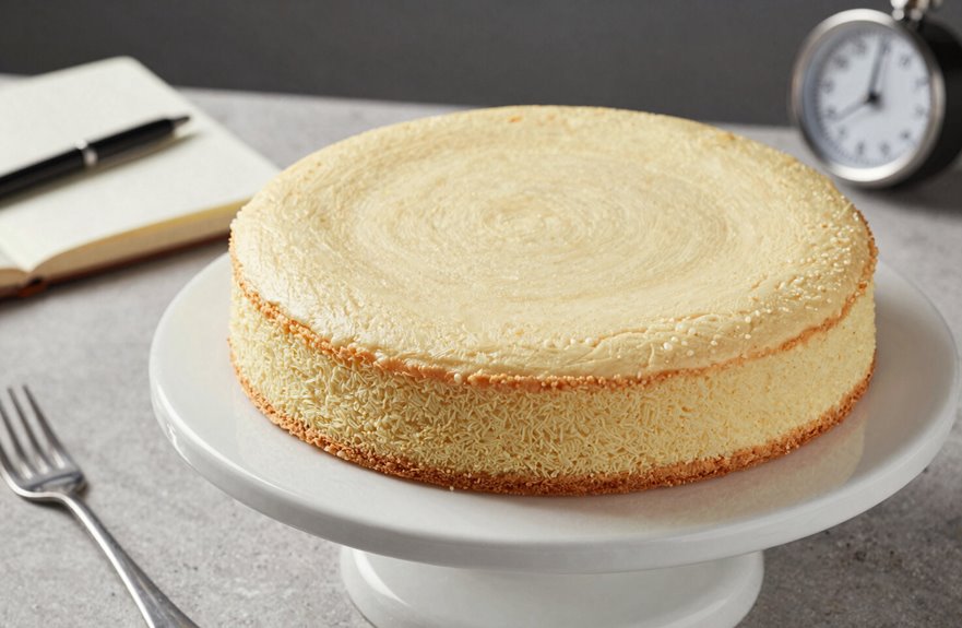 bake 10 inch cake test adjust patience