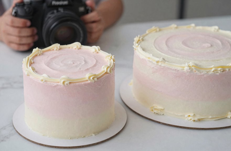 Standard Smash Cake Sizes: Complete Measurements 3 choosing 4 inch vs 6 inch smash cake