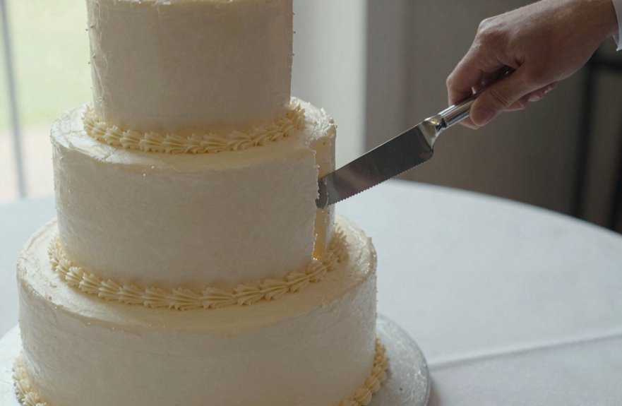 How Do You Cut a Wedding Cake? 4 counting portions sizes counts