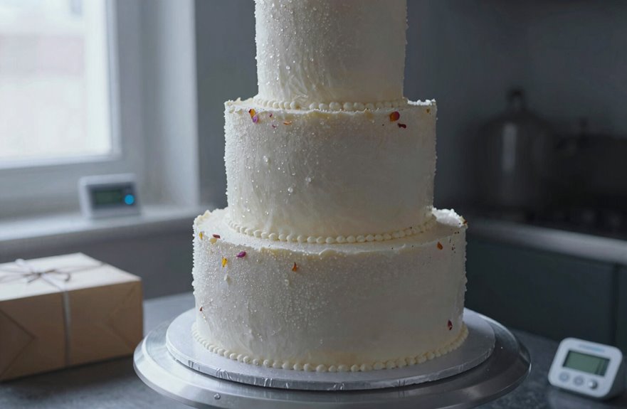 How to Freeze and Save Your Wedding Cake 10 defrost in fridge 24 48 hours