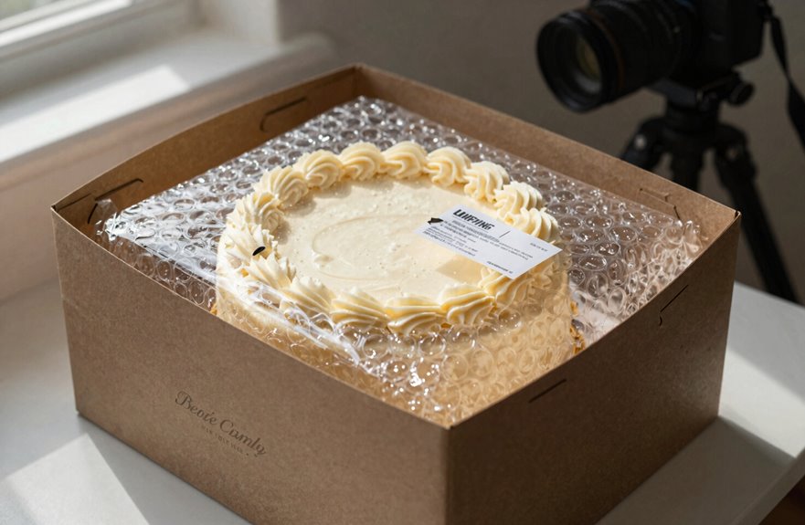 How Do You Ship a Cake Safely? 7 documented damaged cake photos packing refund