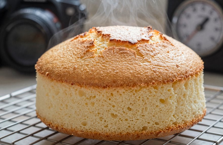 What Makes Cake Rise? 11 even heat flat topped cake
