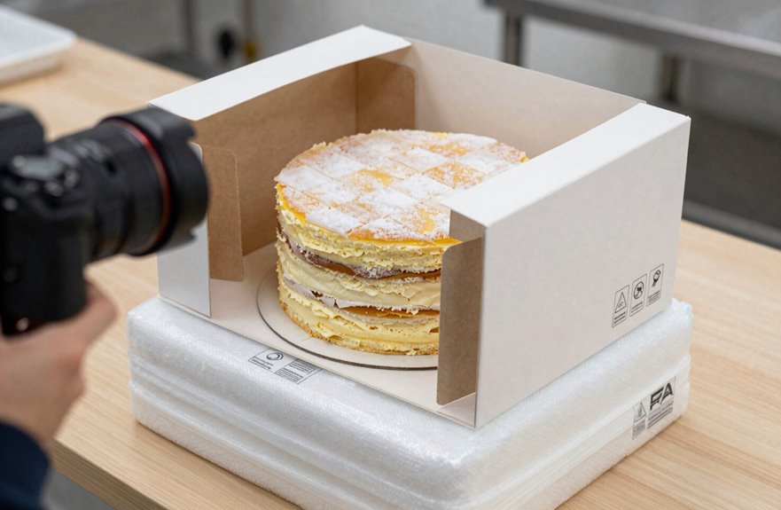 fda approved cake packaging fortress layered protection