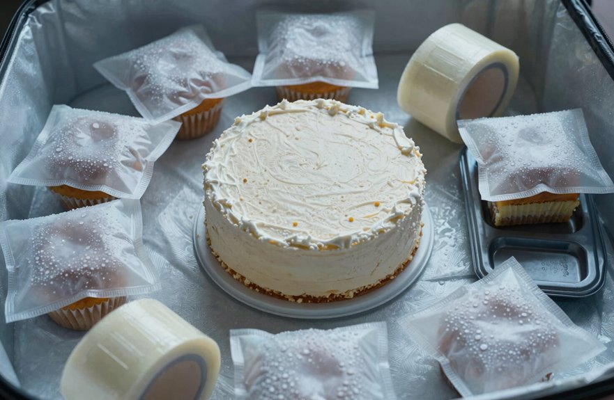 How Do You Ship a Cake Safely? 5 freeze insulate cushion label cake
