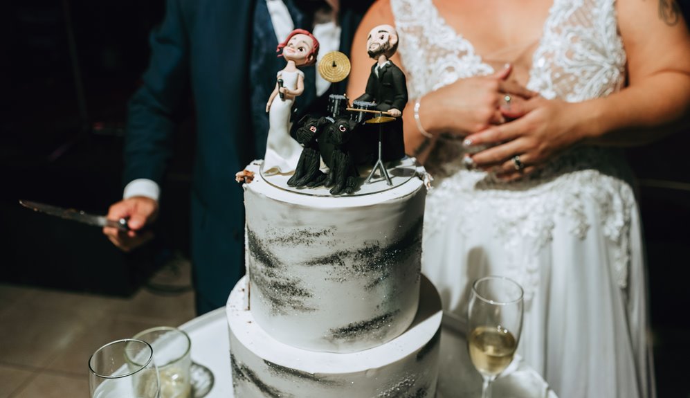 freezing and storing wedding cake