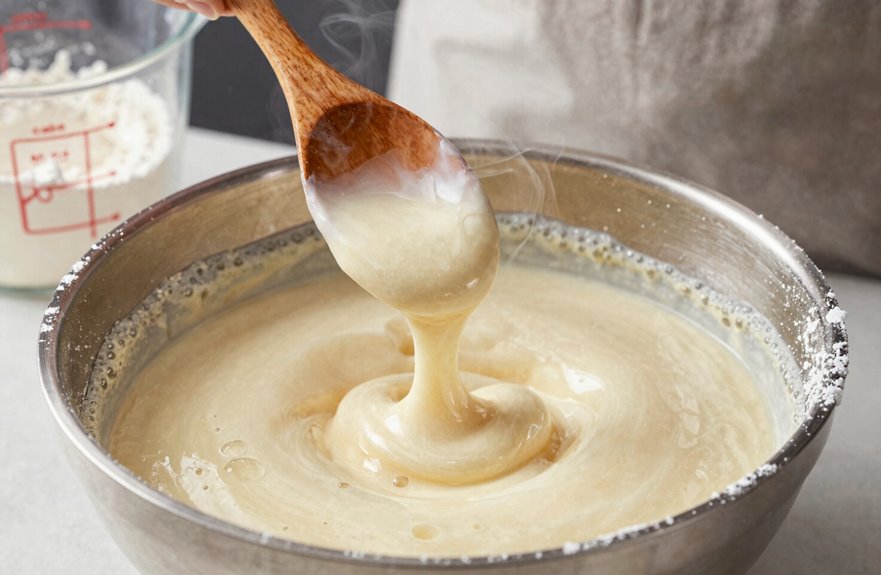 How You Should Use Cake Flour When Making Pancakes 5 gently fold avoid overmixing