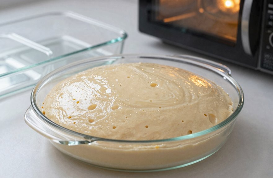 How to Rebake an Undercooked Cake After It Has Cooled 7 glass pan microwaves undercooked cake safely