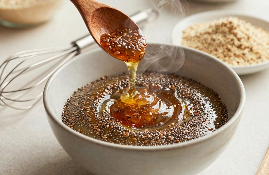 7 Best Egg Substitutes for Cake Mix 4 ground flaxseed binder replaces eggs