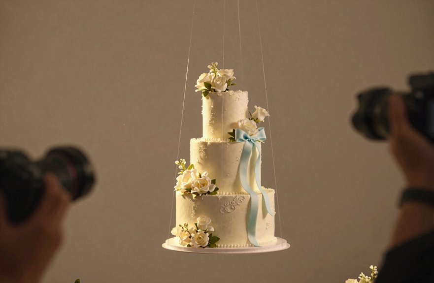 hanging cake wow factor