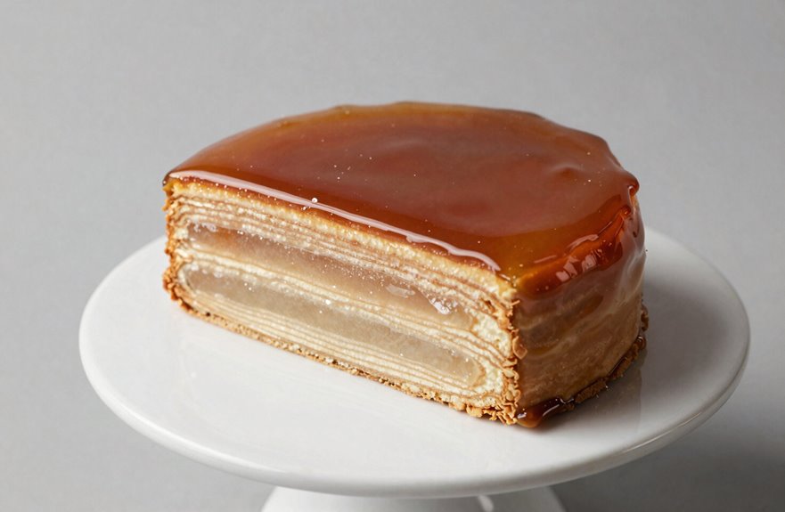 What Is a Gateau Cake? 2 layered fillings exposed chocolate ganache