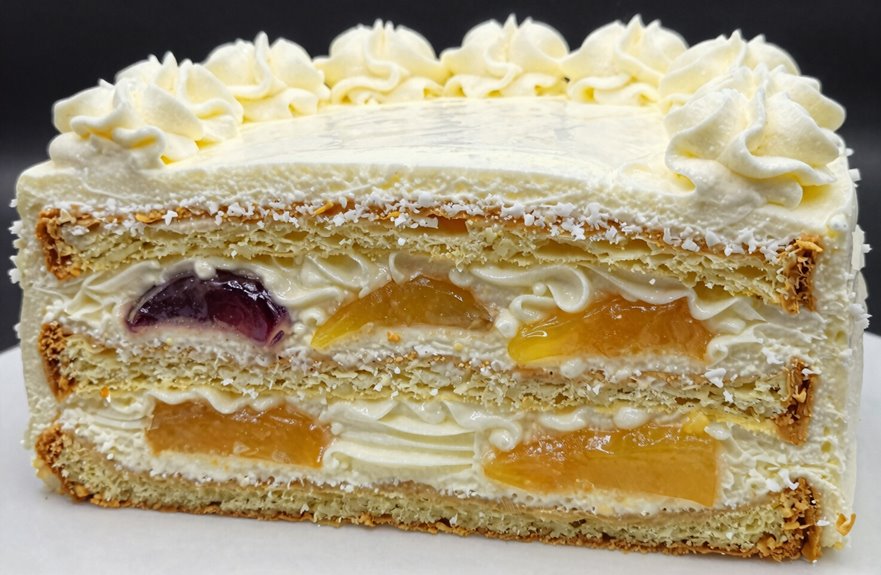 What Is a Gateau Cake? 4 layered rich airy exquisitely presented