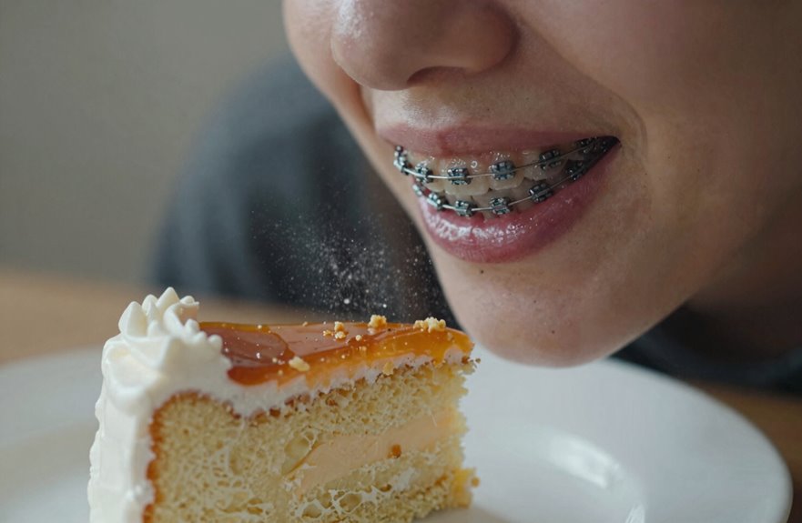 moderate cake braces care