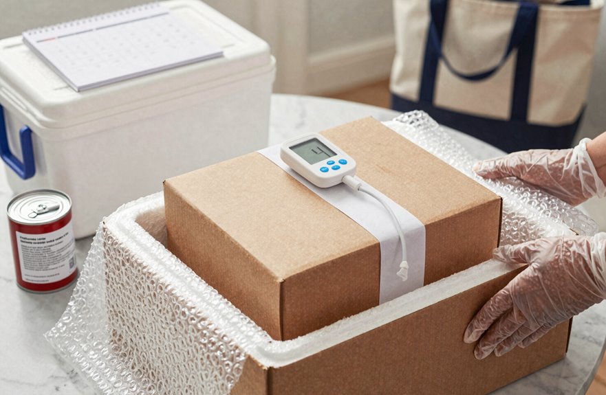 10 Steps to Ship a Cake Safely Across the Country 11 schedule delivery for refrigeration immediately
