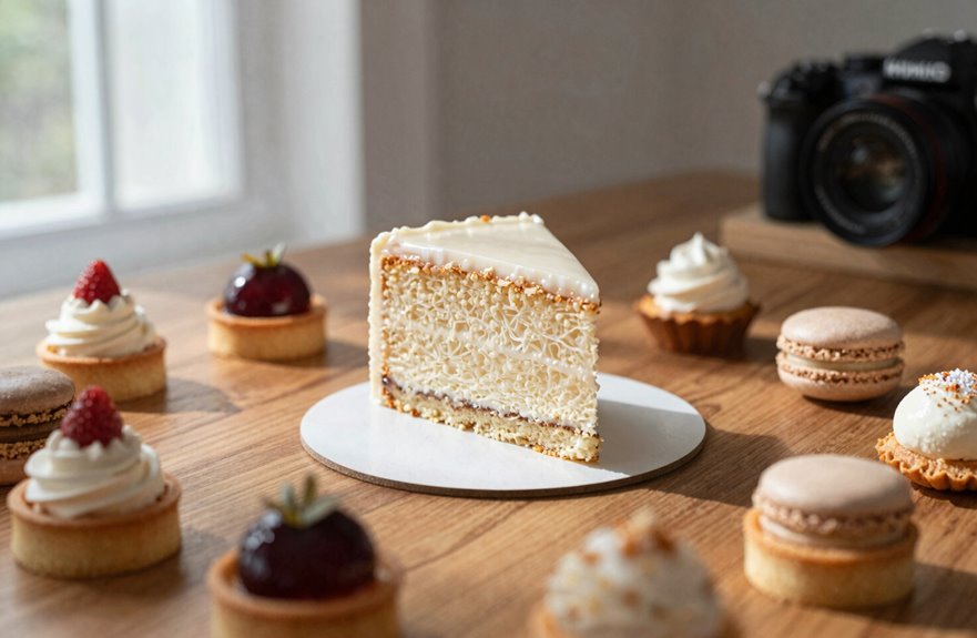 What Makes a Table Cake a Classic Dessert? 6 small cake big dessert spread